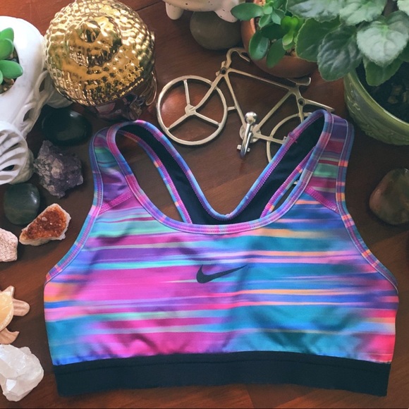 Nike Other - Nike-Dri-Fit Multi Color Sports Bra-Size: S/P